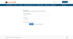 Desktop Screenshot of clientes.conecta6.com